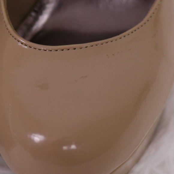 Steve Madden patent nude 5.5 inch heels c3 - Picture 7 of 8